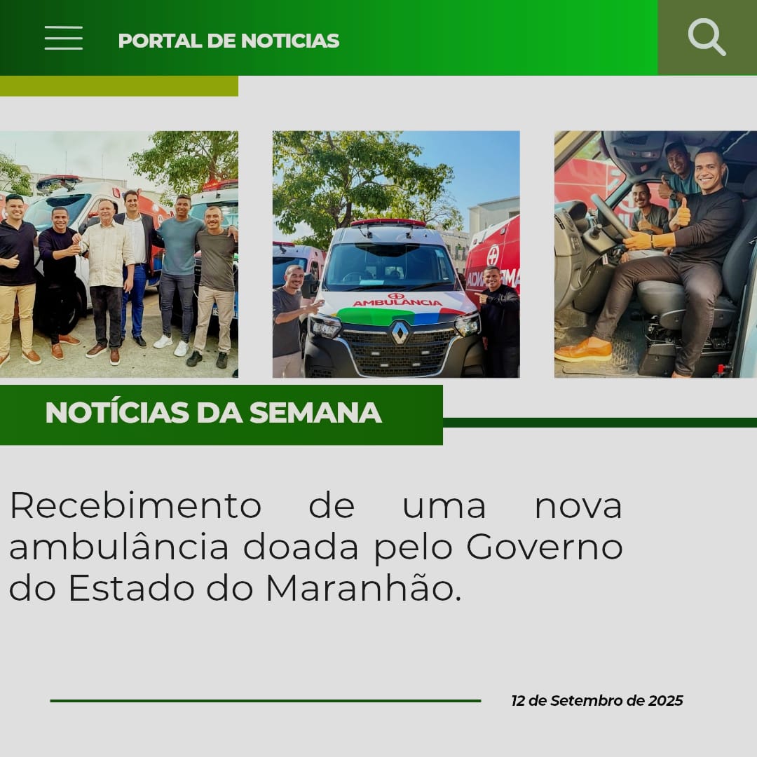 Capinzal recebe nova ambulância