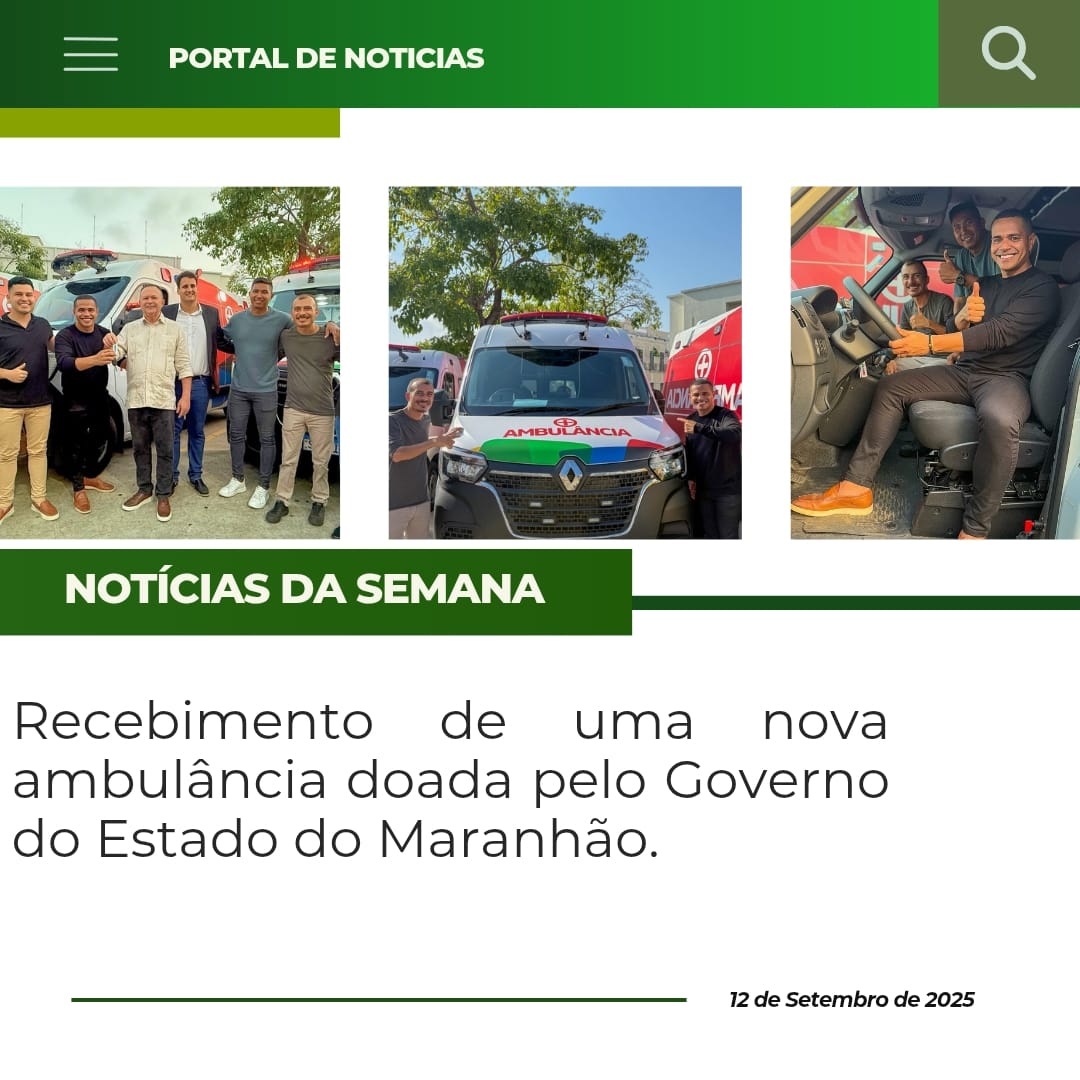 Capinzal recebe nova ambulância