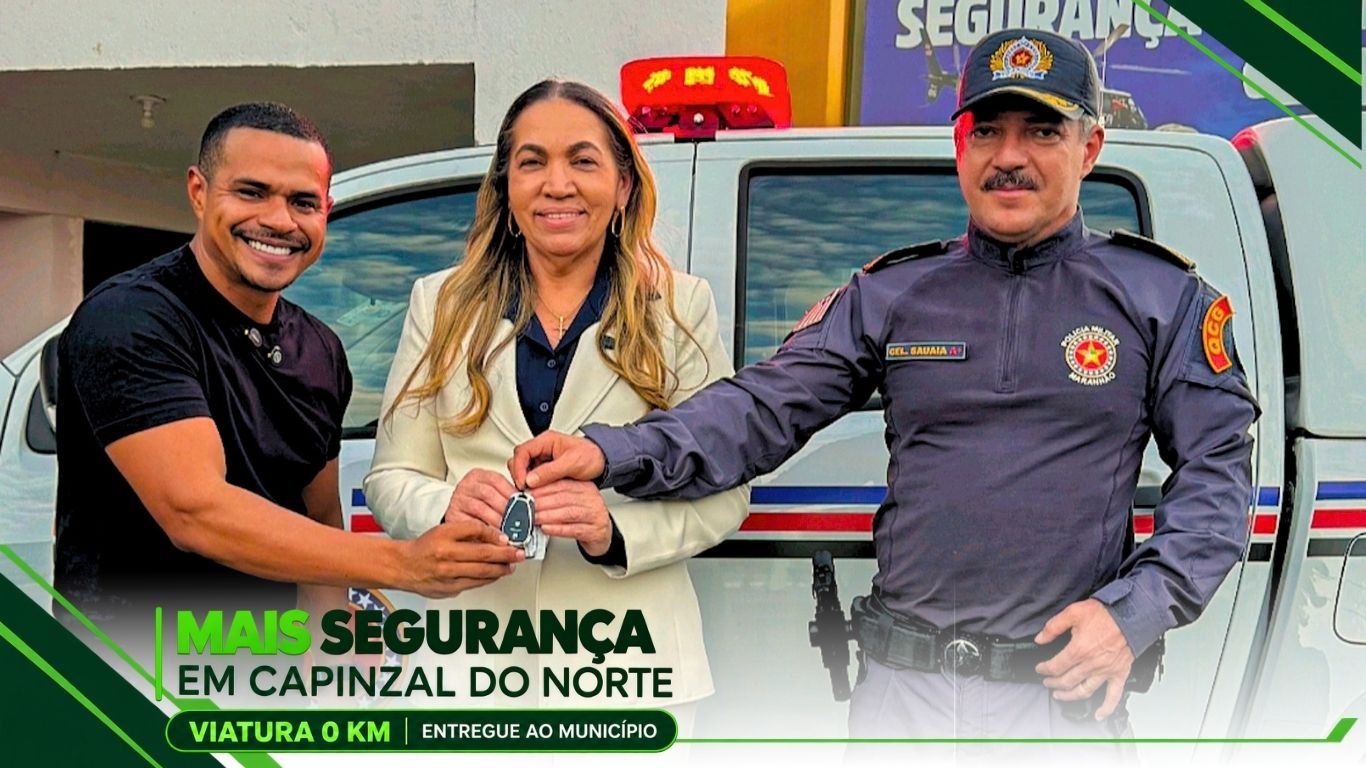 MAIS SEGURANÇA: Capinzal recebe viatura 0 km